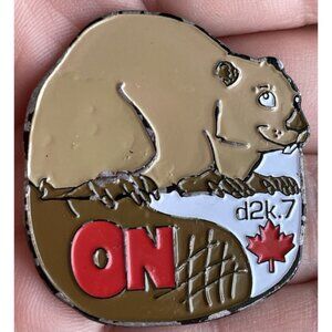 Ontario Canada Destination Imagination Global Final Trading Pin Beaver AS IS